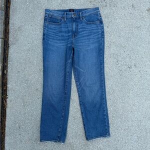 J. Crew Classic Midwash Blue Women's Jeans